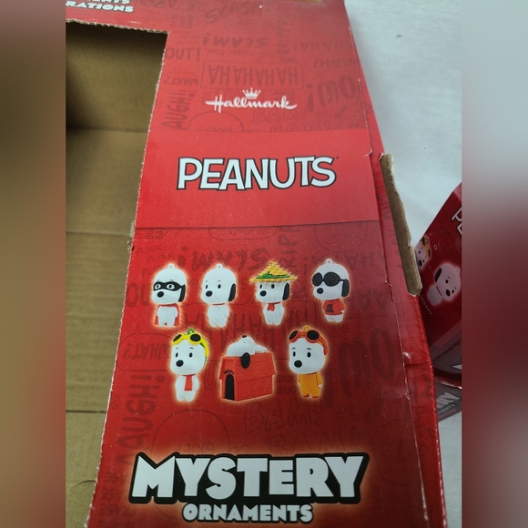 Hallmark Snoopy Peanuts Mystery Ornaments 2022 13 Sealed Ornaments Plus Extra - Picture 3 of 5